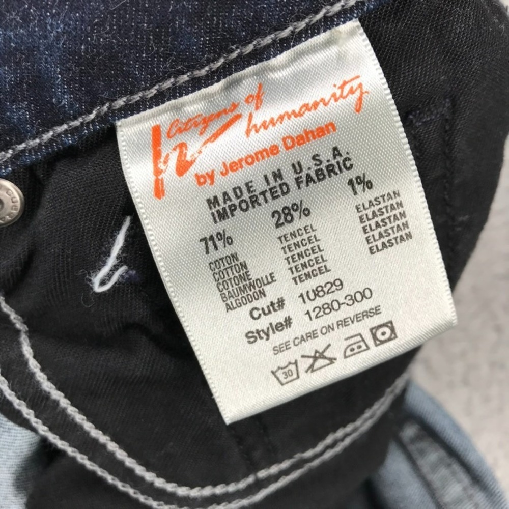 COH Jeans Size‎ 32 Avedon Low Rise Skinny Dark Wash Denim 32x30 *HEMMED - Picture 6 of 16